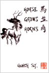 Horse Grows Horns by Ken Sly